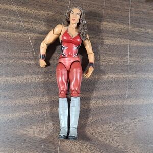 WWE Action Figure - Red and Gray Outfit